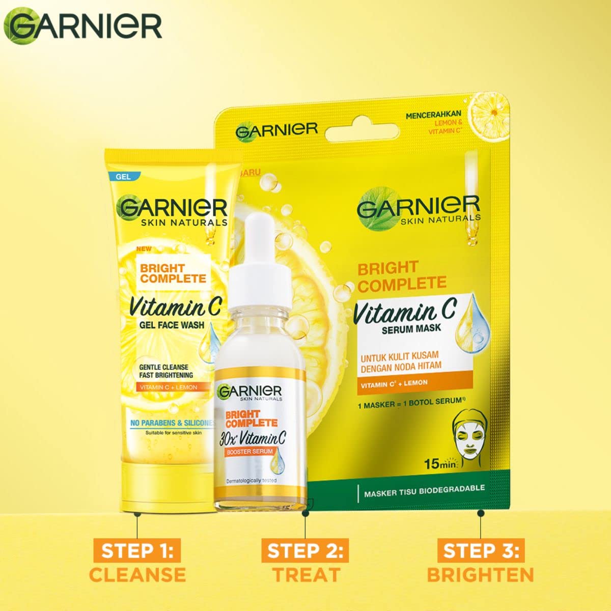 Garnier Skin Naturals, Face Mask, Hydrating, ,1 pc, 28g - Image 4