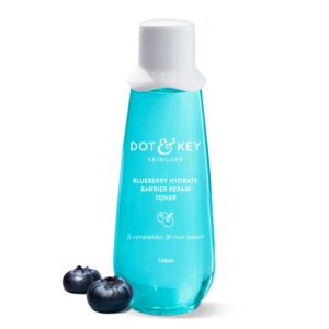 Dot & Key Rice Water Hydrating Toner With Hyaluronic |Rice Water Toner For Dry Skin, Sensitive Skin & Oily Skin |Alcohol-Free |Quick Absorbing & Non Sticky, For Hydrated Skin|150ml